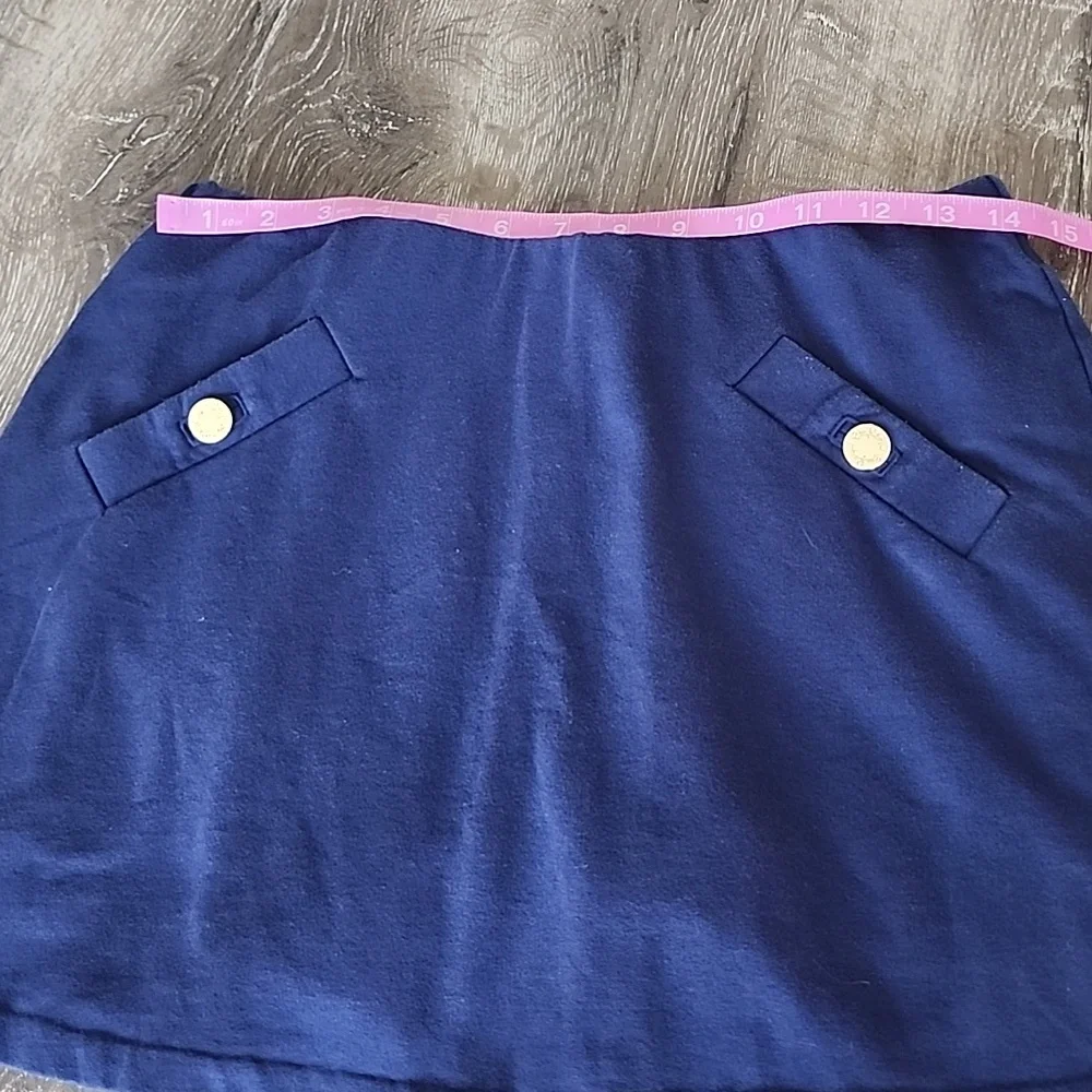 Lilly Pulitzer Navy Blue Skort